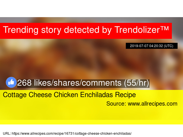 Cottage Cheese Chicken Enchiladas Recipe